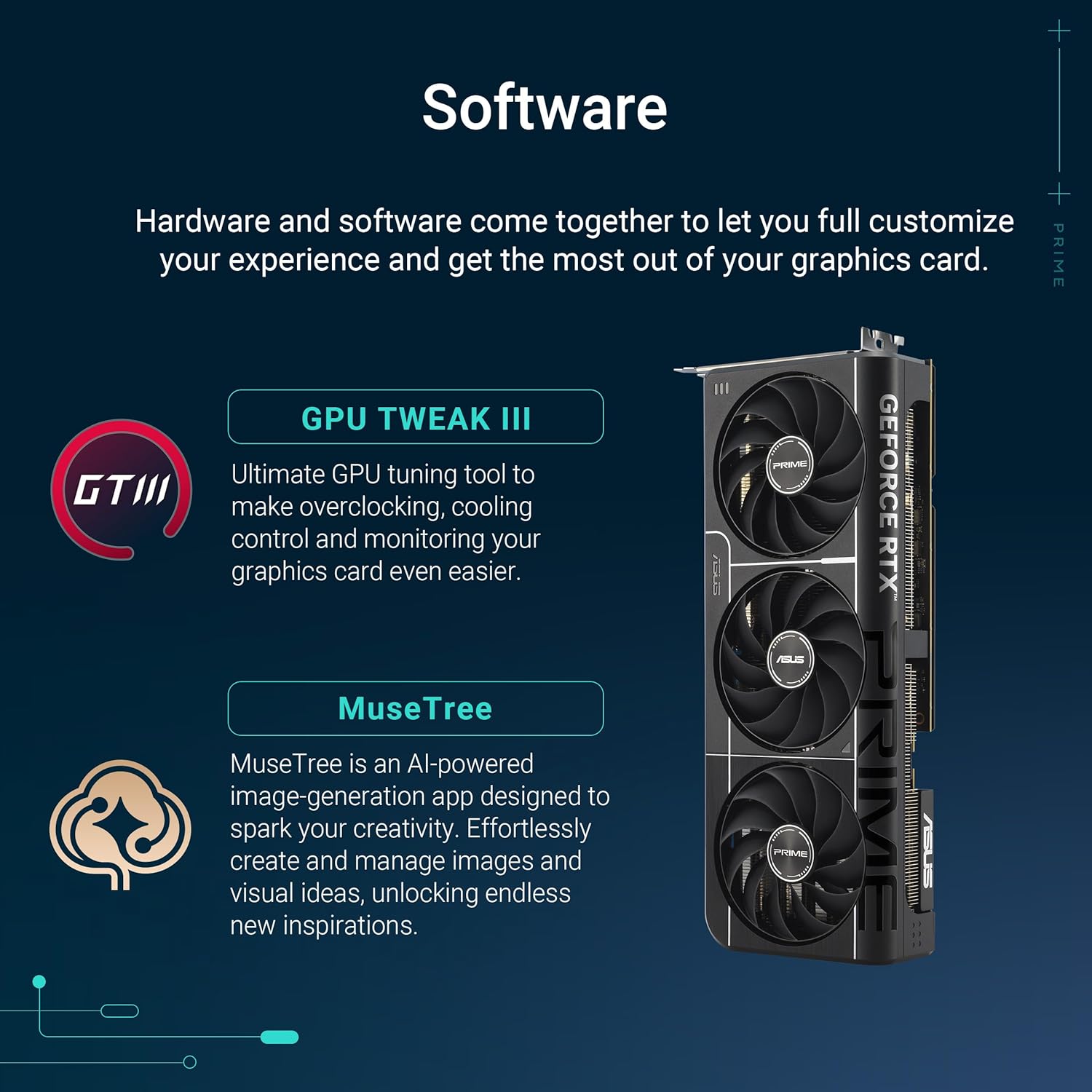 ASUS Prime GeForce RTX™ 5070 Ti OC Edition 16GB GDDR7 ASUS Prime GeForce RTX™ 5070 Ti OC Edition 16GB GDDR7